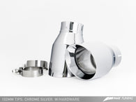 AWE Tuning BMW F10 M5 Touring Edition Axle-Back Exhaust Chrome Silver Tips - 3015-42062
