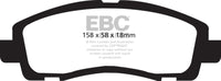 EBC 09-14 Acura TL 3.5 Redstuff Front Brake Pads - DP31753C