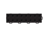WeatherTech TechFloor - 3in X 12in Tiles(Right Loop) - Black/Black **Order in Qtys of 10 - 51T312RL BK-BK