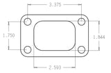 Cometic Turbo FLG T3/T4 Turbine Inlet Exhaust Gasket - C4514