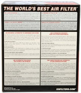 K&N Universal Rubber Filter-Round Tapered 3in Flange ID x 6in Base OD x 6in Top OD x 5in H - RU-5176