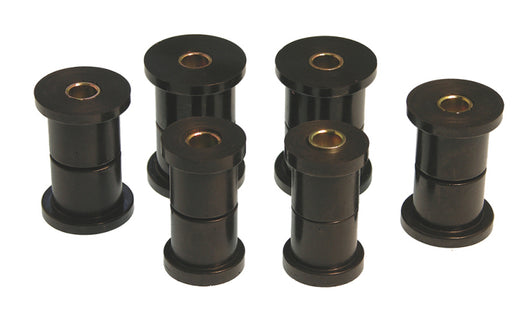 Prothane 81-87 GM Rear Spring & Shackle Bushings (w/ 1 3/8in Bushings) - Black - 7-1004-BL
