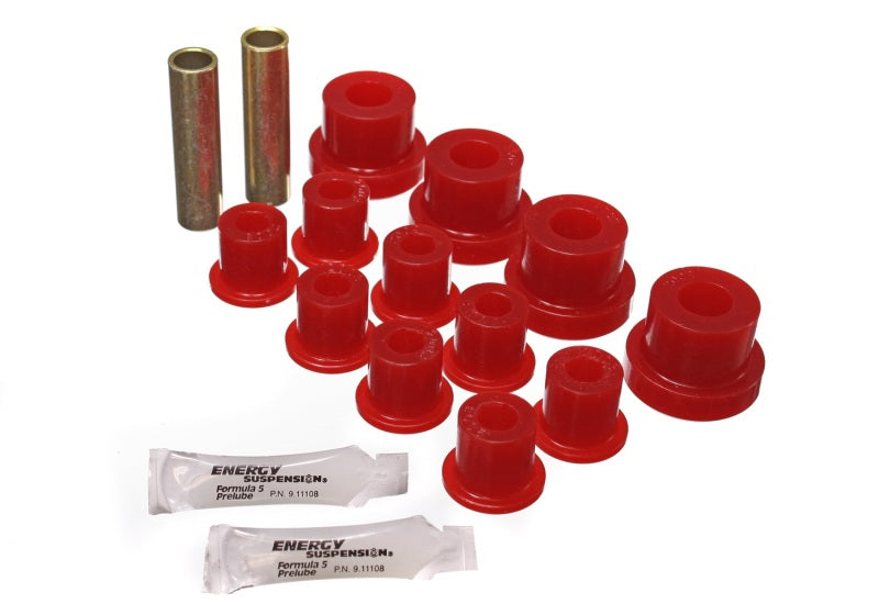 Energy Suspension Cj Frt Sprg Bush - Red - 2.2102R