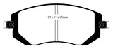 EBC 03-05 Subaru Impreza 2.0 Turbo WRX Bluestuff Front Brake Pads - DP51661NDX