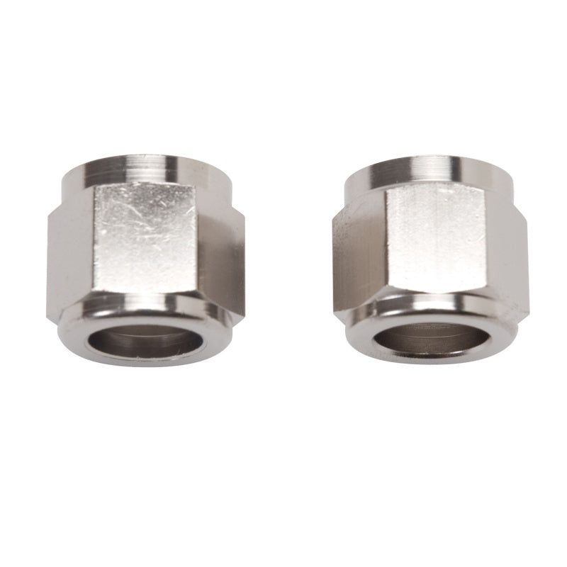 Russell Performance -8 AN Tube Nuts 1/2in dia. (Endura) (2 pcs.) - 660581