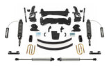 Fabtech 05-14 Toyota Tacoma 4WD/2WD 6 Lug 6in Perf. System w/DL 2.5 Resi Coilovers & Rear DL Shocks - K7039DL
