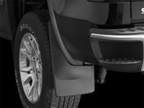WeatherTech 14+ GMC Sierra/Sierra Denali No Drill Mudflaps - Black - 120036