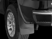WeatherTech 14+ GMC Sierra/Sierra Denali No Drill Mudflaps - Black - 120036