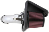 K&N 12 Chevy Sonic 1.8L Silver Typhoon Cold Air Intake - 69-4525TS