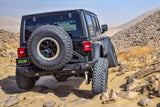 DV8 Offroad 2018+ Jeep Wrangler JL Rear Bumper w/ LED Lights - RBJL-01