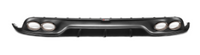 Akrapovic 16-17 Porsche 911 Turbo/Turbo S (991.2) Rear Carbon Fiber Diffuser - Matte - DI-PO/CA/4/M
