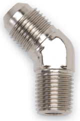 Russell Performance -6 AN to 3/8in NPT 45 Degree Flare to Pipe Adapter - 662391