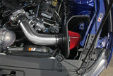 Spectre 15-16 Ford Mustang V6-3.7L F/I Air Intake Kit - Polished w/Red Filter - 9041