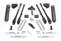 Fabtech 11-13 Ford F450/550 4WD 10 Lug 6in 4 Link System w/Perf. Shocks - K2157