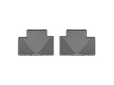 WeatherTech 05-13 Toyota Tacoma Crew Cab Rear Rubber Mats - Grey - W136GR