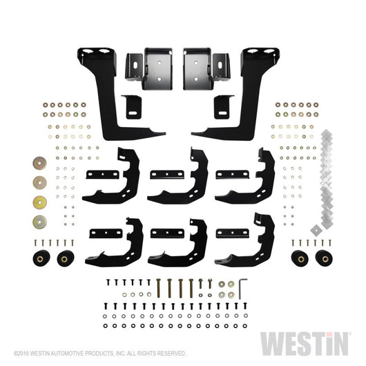 Westin 2019 Ram 1500 Crew Cab PRO TRAXX 5 W2W Oval Nerf Step Bars - Stainless Steel - 21-534700