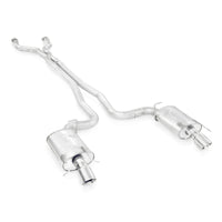 Stainless Works 2009-15 Cadillac CTS-V Wagon 3in Catback System X-Pipe S-Tube Mufflers 4in Tips - CTSV9WGCB