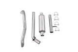 MBRP 12 Jeep Wrangler/Rubicon 3.6L V6 Cat Back Single Rear Exit Off-Road Alum Exhaust - S5530AL