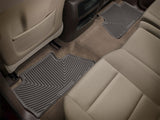 WeatherTech 2014+ Chevy Silverado Rear Rubber Mats - Cocoa (Fits 1500 Only) - W311CO