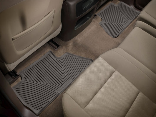 WeatherTech 2012-2015 BMW 6-Series Rear Rubber Mats - Cocoa - W166CO
