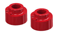Prothane 05-09 Ford F250 SD 4wd Front Coil Spring 2.5in Lift Spacer - Red - 6-1712