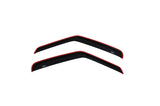 AVS 92-06 Ford E-150 Ventvisor In-Channel Window Deflectors 2pc - Smoke - 92077
