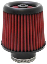 AEM DryFlow Air Filter - Round Tapered 5in Top OD x 6 Base OD x 5.563in H x 3in Flange ID - 21-203D-XK