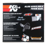 K&N 14-16 Kia Forte Coup L4-1.6L F/I Silver Typhoon Short Ram Intake - 69-5316TS