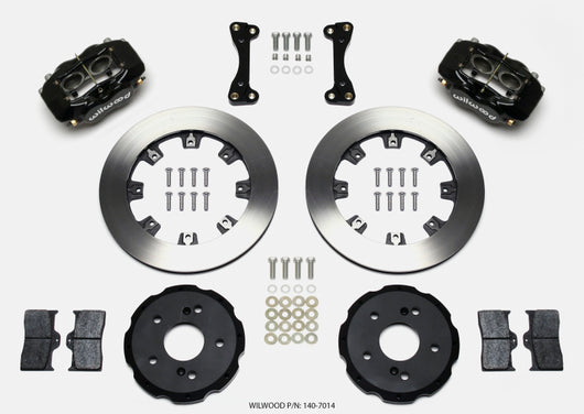 Wilwood Forged Dynalite Front Hat Kit 12.19in 02-06 Acura RSX-5 Lug - 140-7014
