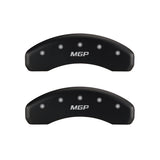 MGP 4 Caliper Covers Engraved Front & Rear MGP Red finish silver ch - 15201SMGPRD