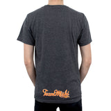 Mishimoto Men's Athletic Script Gray T-Shirt - Medium - MMAPL-SCRIPT-GYM