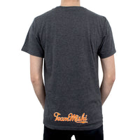 Mishimoto Men's Athletic Script Gray T-Shirt - Medium - MMAPL-SCRIPT-GYM