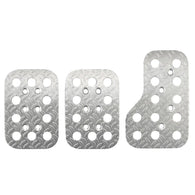 Sparco Pedal Set Race Silver - 03779AN