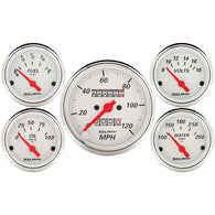 Autometer 5 piece Kit (Mech Speed/Elec Oil Press/Water Temp/Volt/Fuel Level) - 1300