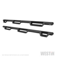 Westin/HDX 09-18 Dodge/Ram 1500 Crew Cab (5.5ft Bed) Drop Wheel to Wheel Nerf Step Bars - Txt Black - 56-534315