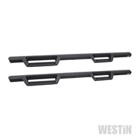 Westin/HDX 16-18 Nissan Titan XD Crew / 17-18 Titan Crew Cab Drop Nerf Step Bars - Textured Black - 56-14025