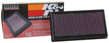 K&N 2018 Volkswagen Atlas 3.6L V6 F/I Replacement Drop In Air Filter - 33-5071