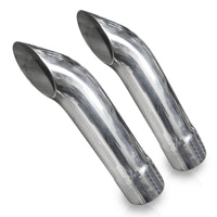 Stainless Works Extended Turn Down Tips- 3in ID Inlet 3in Body - 7070300