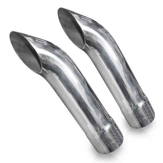Stainless Works Extended Turn Down Tips- 3in ID Inlet 3in Body - 7070300