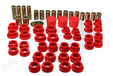 Energy Suspension 02-09 350Z / 03-07 Infinity G35 Coupe Red Rear Control Arm Bushing Set - 7.3122R