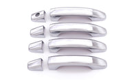 AVS 14-18 Chevy Silverado 1500 Door Handle Covers (4 Door) 8pc Set - Chrome - 685413