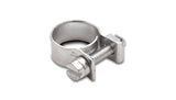 Vibrant Inj Style Mini Hose Clamps 15-17mm clamping range Pack of 10 Zinc Plated Mild Steel - 12238