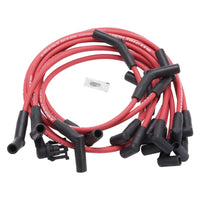 Edelbrock Spark Plug Wire Set SBF 83-96 50 Ohm Resistance Red Wire (Set of 10) - 22714
