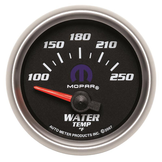 Autometer Mopar 52.4mm SSE 100-250 Degree F Water Temperature Gauge - 880016