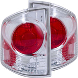 ANZO 1995-2005 Chevrolet S-10 Taillights Chrome 3D Style - 211032