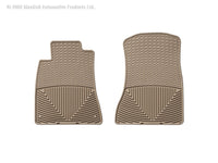 WeatherTech 02+ Lexus SC 430 Front Rubber Mats - Tan - W77TN