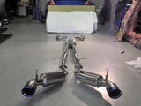 Injen 09-11 Nissan 370Z Dual 60mm SS Cat-Back Exhaust w/ Built In Resonated X-Pipe - SES1989TT