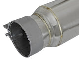 aFe MACH Force-Xp 409 SS Resonator 3in. Inlet/Outlet / 4in. Diameter / 12in. Body / 16in. Length - 49M10001