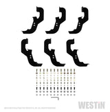 Westin 2019 Chevrolet Silverado/Sierra 1500 Crew Cab Non LD PRO TRAXX 5 Oval Nerf Step Bars - SS - 21-54130