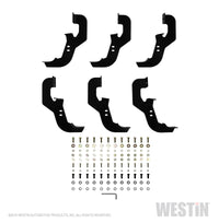 Westin 2019 Chevrolet Silverado/Sierra 1500 Crew Cab Non LD PRO TRAXX 5 Oval Nerf Step Bars - SS - 21-54130